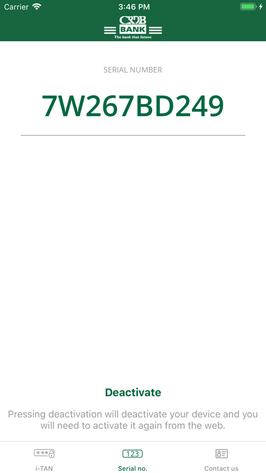 #3. CRDB OTP (iOS) 由: CRDB BANK PLC