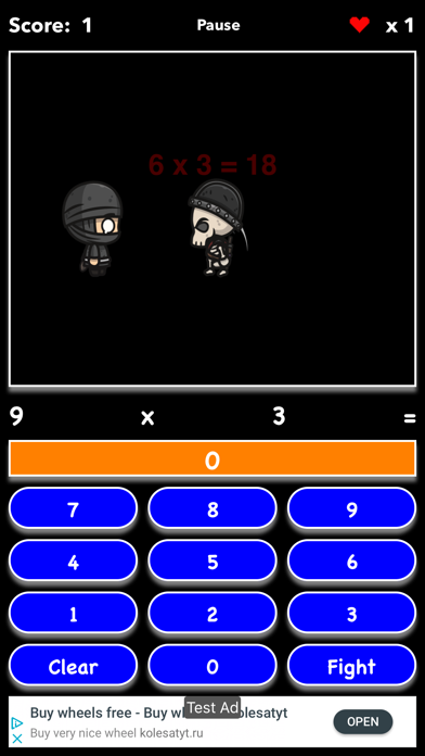 Multiply Ninja screenshot