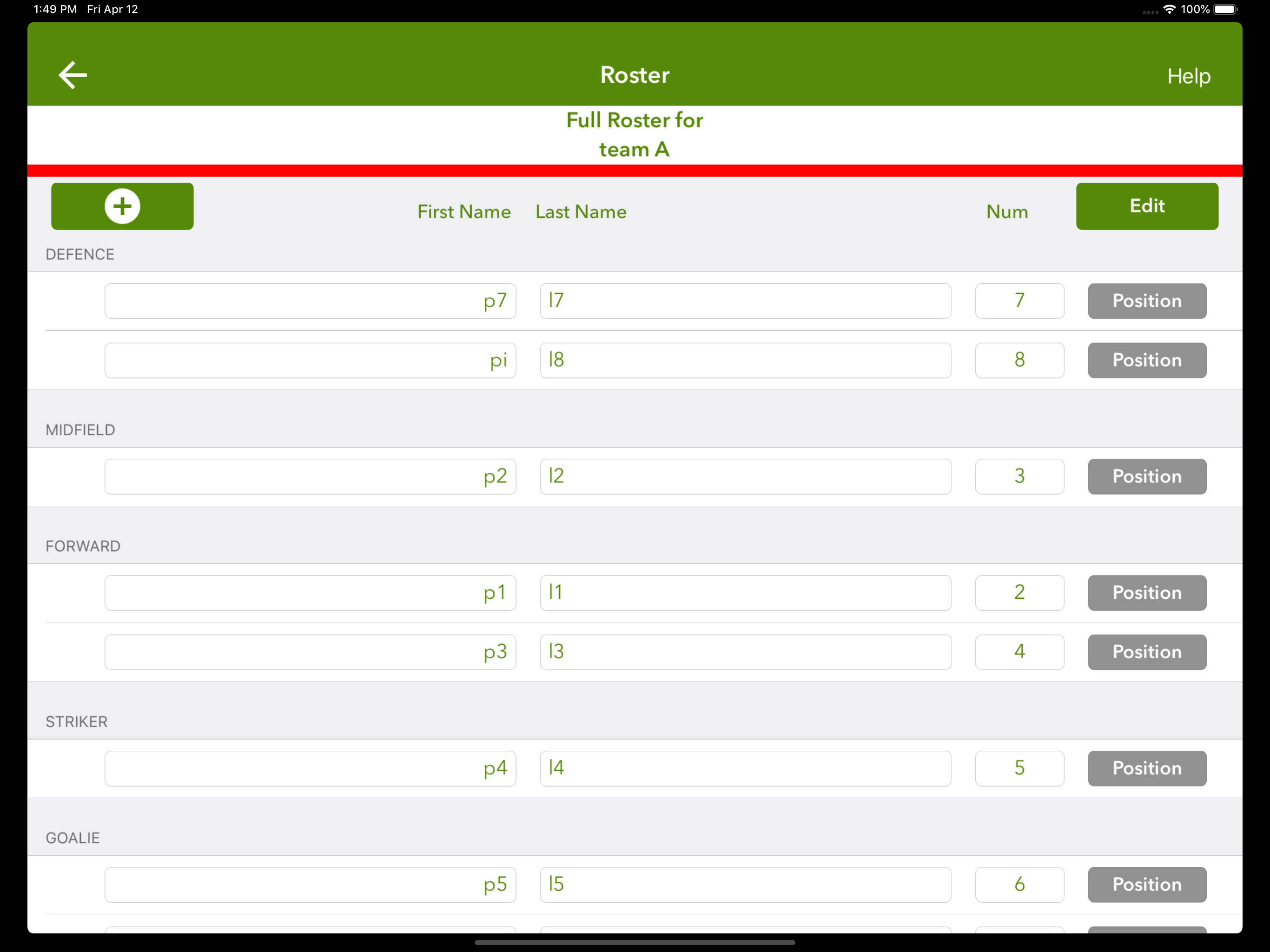 iTrackSoccer - Soccer Stats screenshot 8
