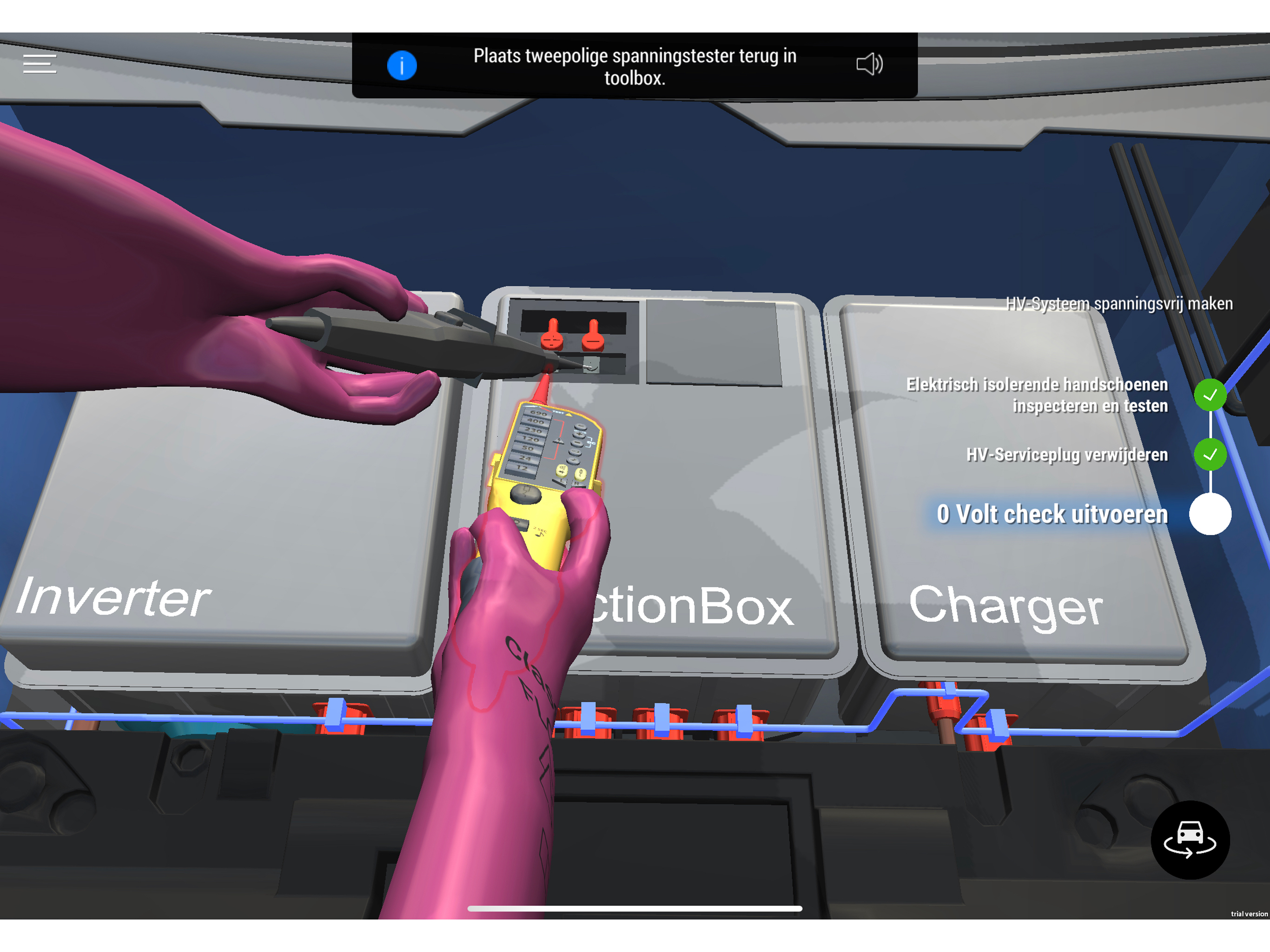 Innovam EV Trainer AR App