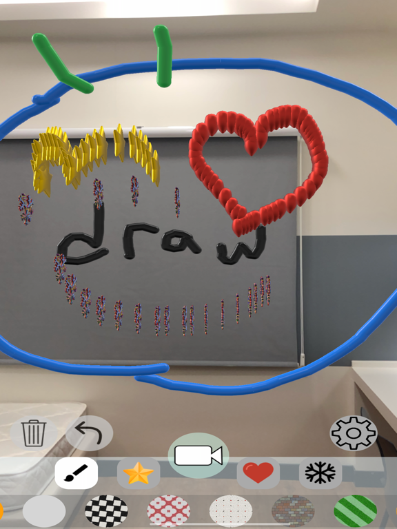 Draw The World : 3D AR iPad screenshot 2 - Entertainment app