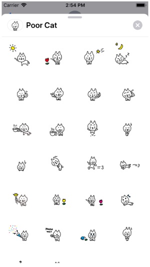 Poor Cat Stickers(圖2)-速報App