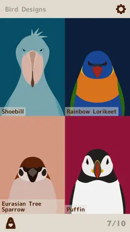 Game screenshot Bird Wallpaper - tori no iro hack