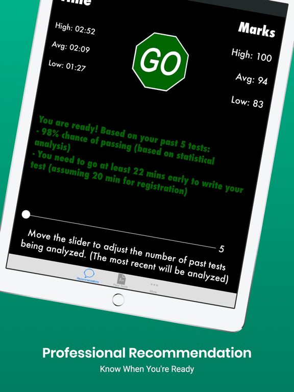 Citizenship Test with Audio iPad screenshot 9 - Education app