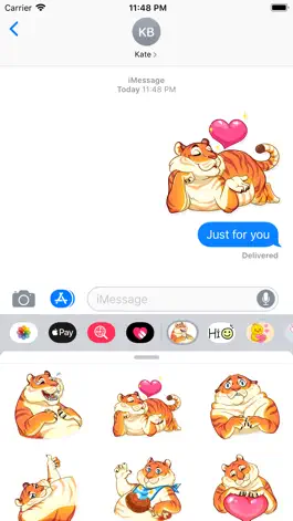 Game screenshot Amur Tiger Stickers hack