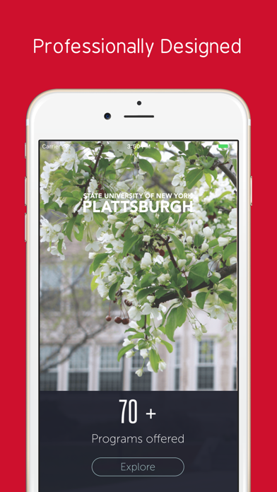 Screenshot #1 pour Plattsburgh U
