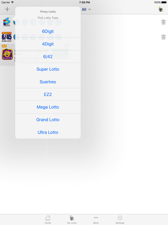 PCSO eLotto Results iPad screenshot 2 - News app