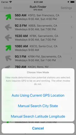 Rush Finder screenshot 2