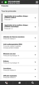 Secourisme - Milieu de travail screenshot #4 for iPhone