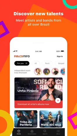 Game screenshot Palco MP3: Music and podcasts mod apk
