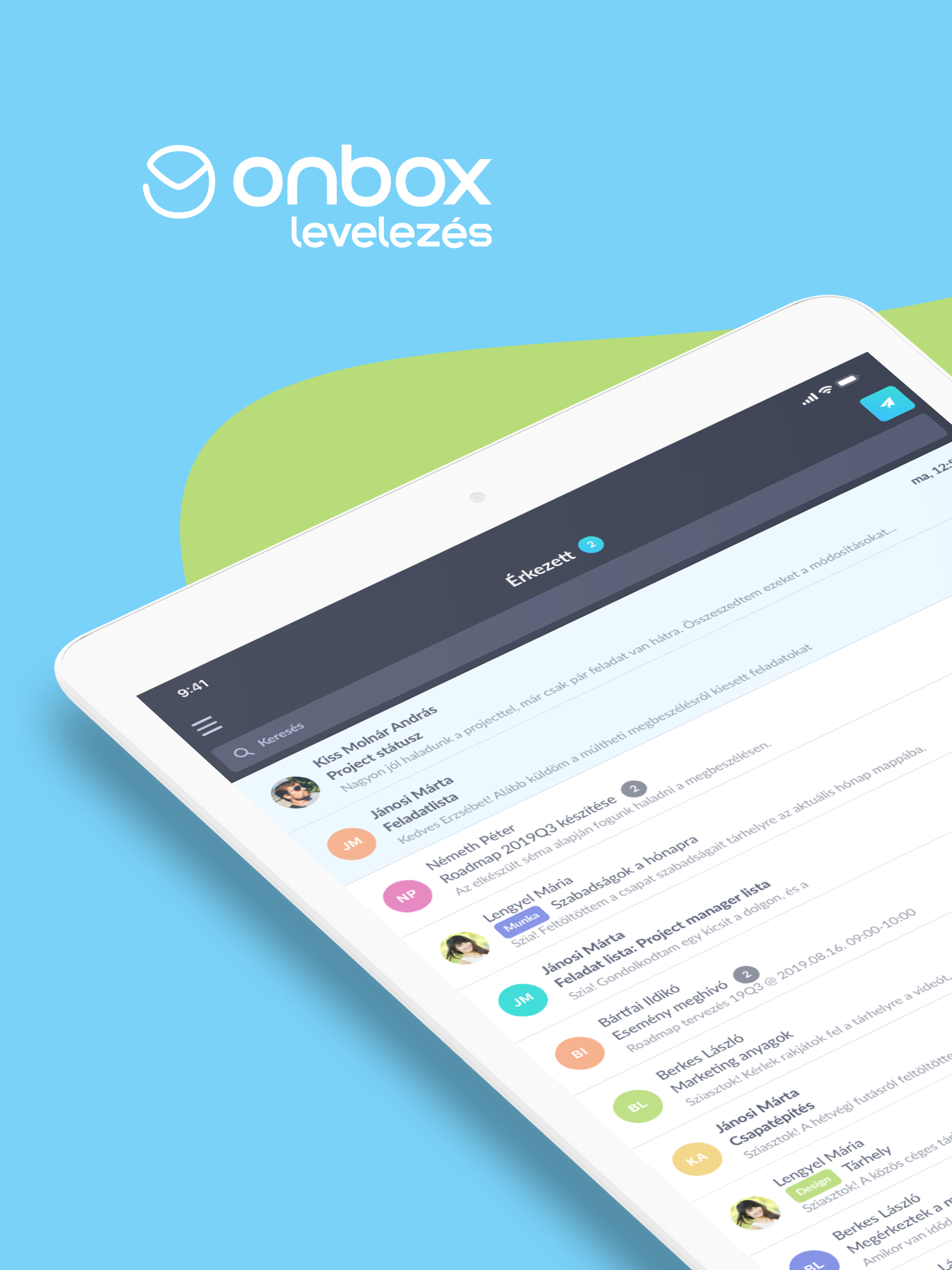 Onbox Levelezés