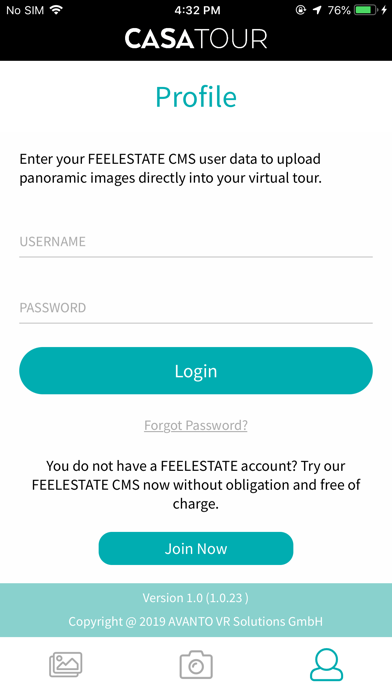CASATOUR Screenshot