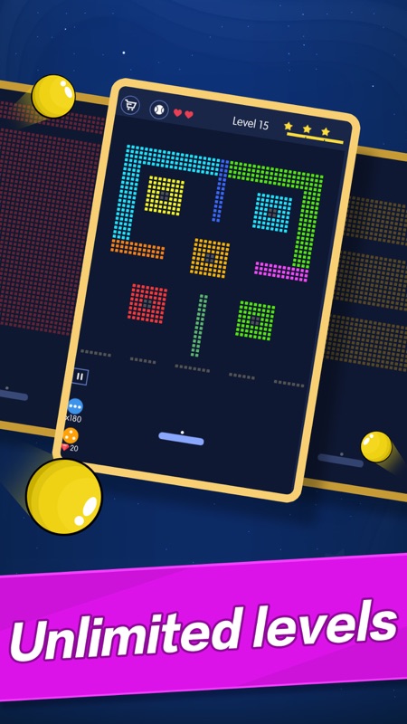 Break Bricks - physics balls screenshot 2