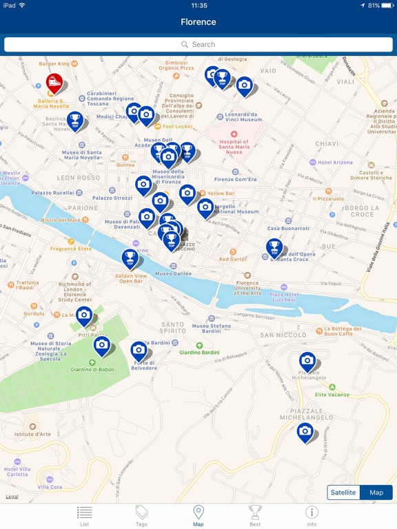 Screenshot #5 pour ItalyGuides: Florence Guide