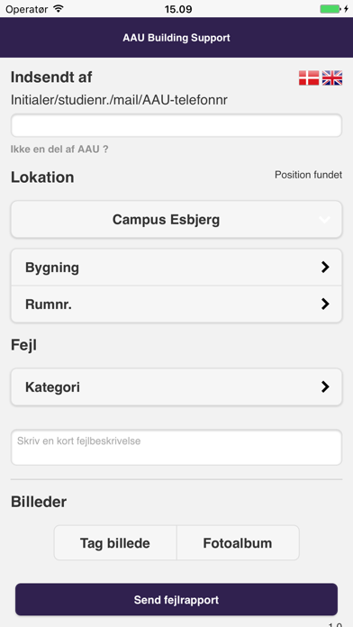App screenshot