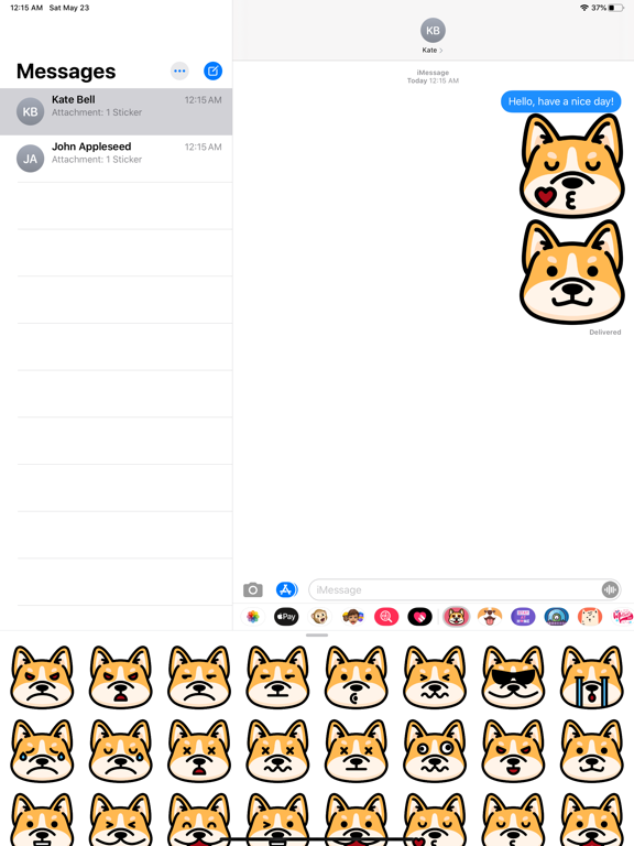 Screenshot #4 pour Corgi Welsh Emoji