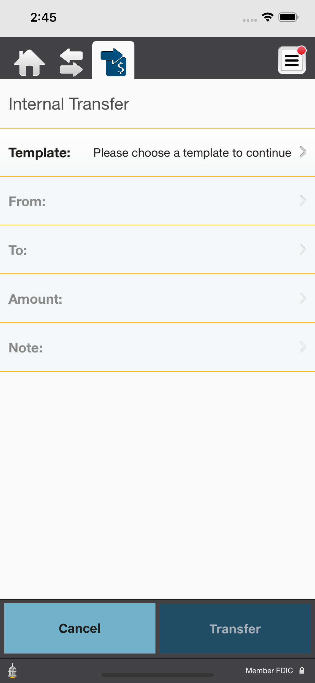 Capitol Bank Business screenshot 6