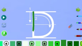 Trace German Letters screenshot