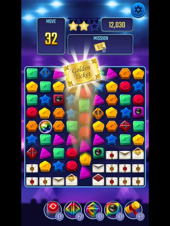 Puzzle Idol - Match 3 Star iPad screenshot