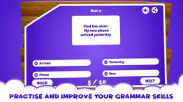 english grammar noun quiz game iphone screenshot 3