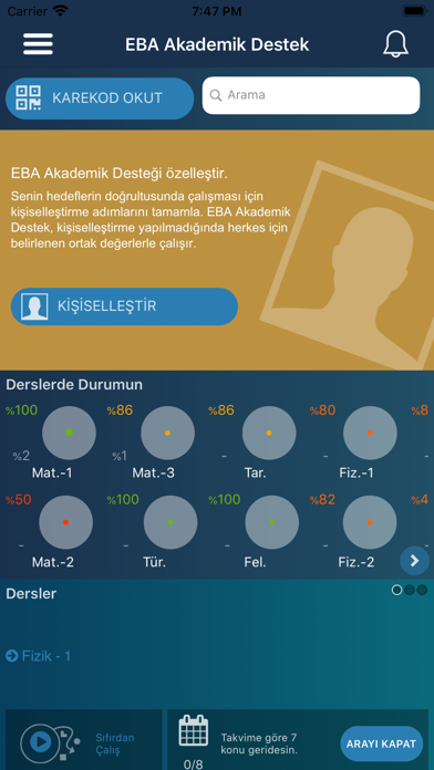 Screenshot #2 pour EBA Akademik Destek