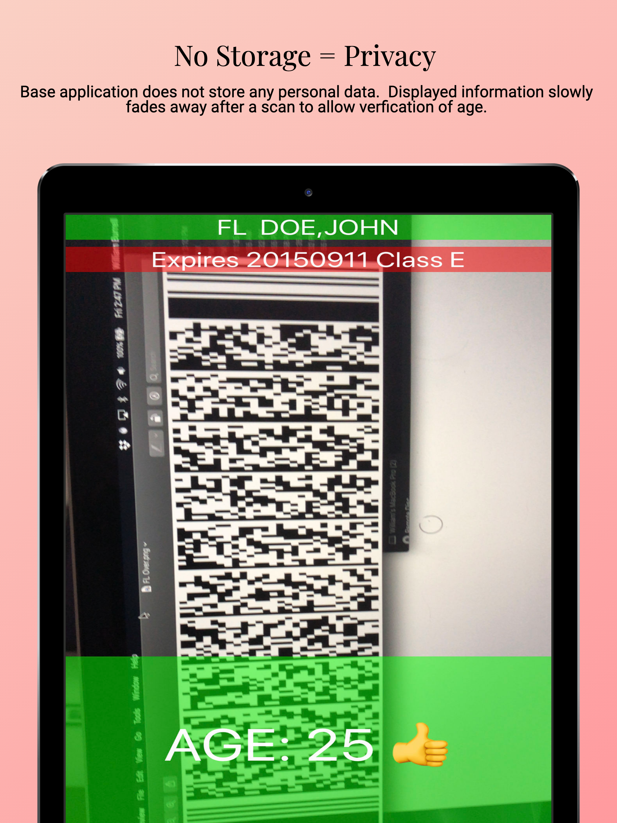 21+ Age Check ID Scanner screenshot 8