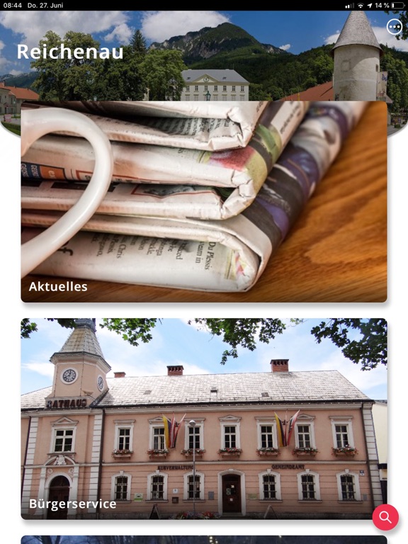 Screenshot #5 pour Reichenau an der Rax CityApp