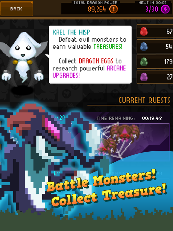 Screenshot #5 pour Dragon Keepers - Clicker Game