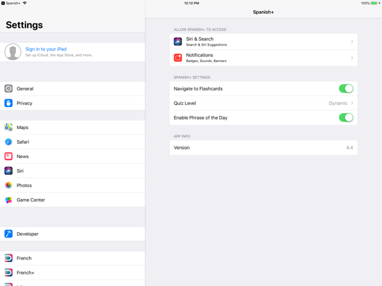 iSabi™ Spanish+ iPad screenshot 7 - Education app