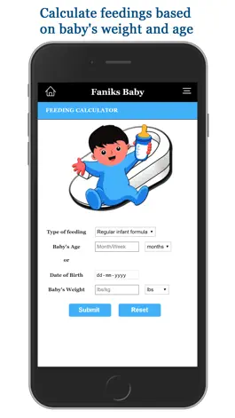 Game screenshot Faniks Baby Feeding App apk
