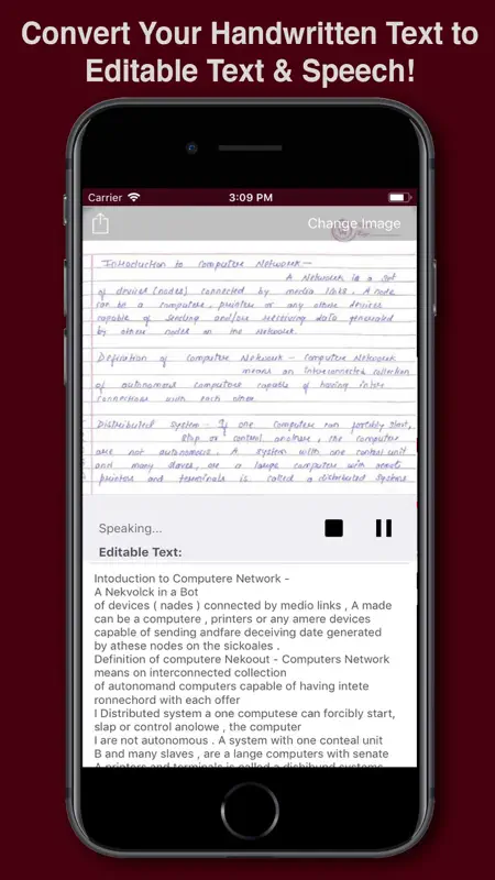 Handwriting to Text Speech Pro screenshot 1 of 2