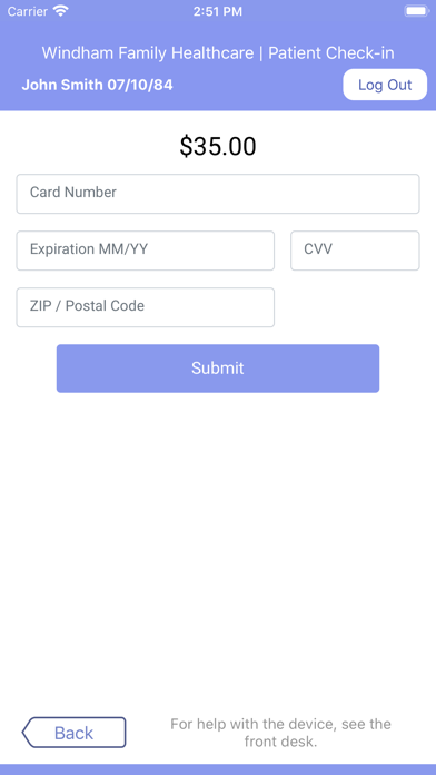 Screenshot #10 for AdvancedMD Patient Kiosk