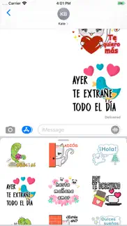 How to cancel & delete stickers de saludos en español 2