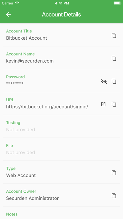 Securden Password Vault screenshot 4