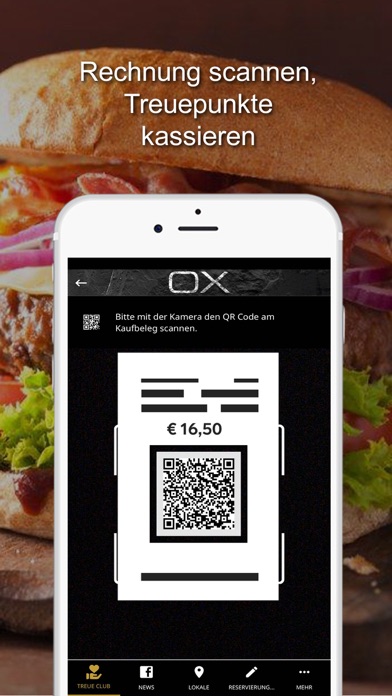 OX Restaurants Screenshot