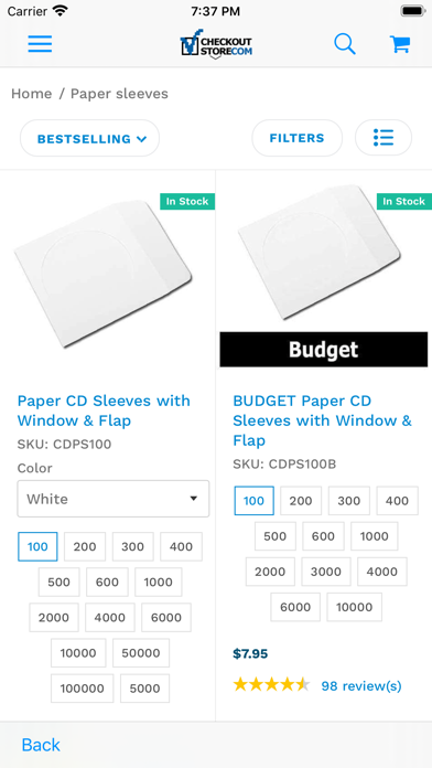 Screenshot #3 pour CheckOutStore