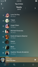 Plexamp screenshot