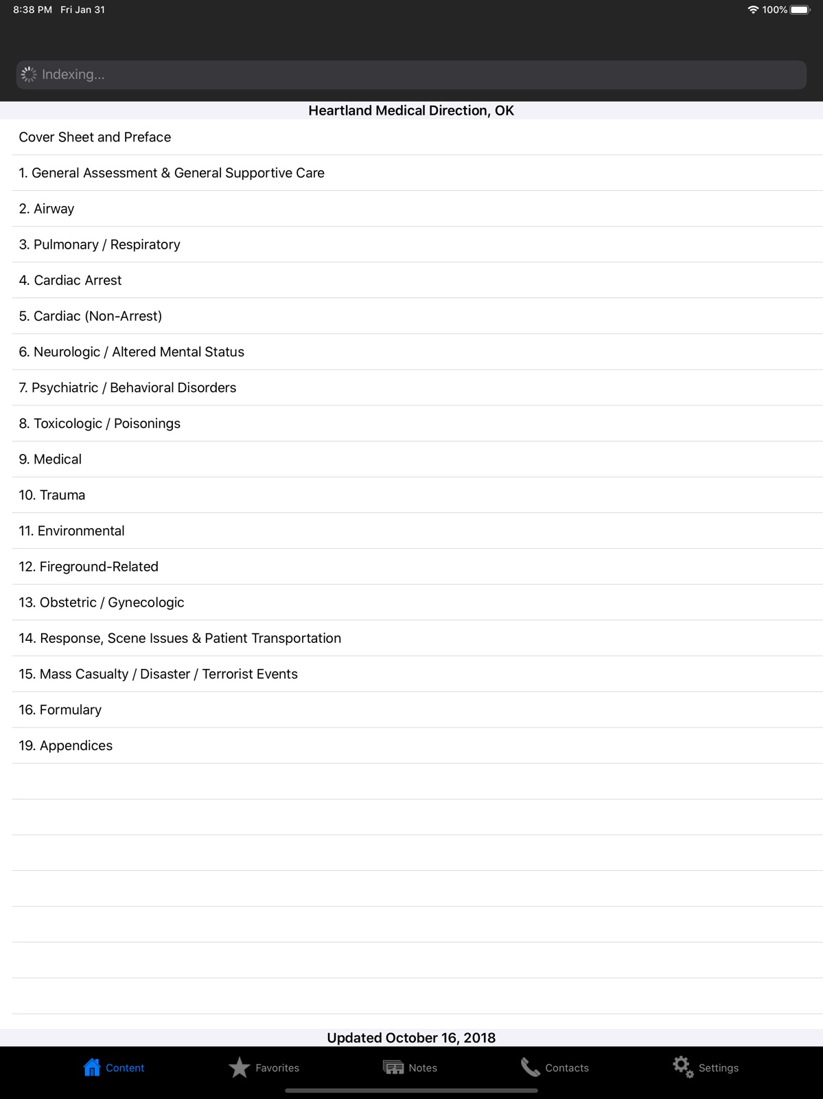Heartland Medical Direction ipad screenshot 2