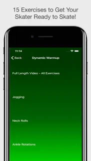 dynamic warmup iphone screenshot 2