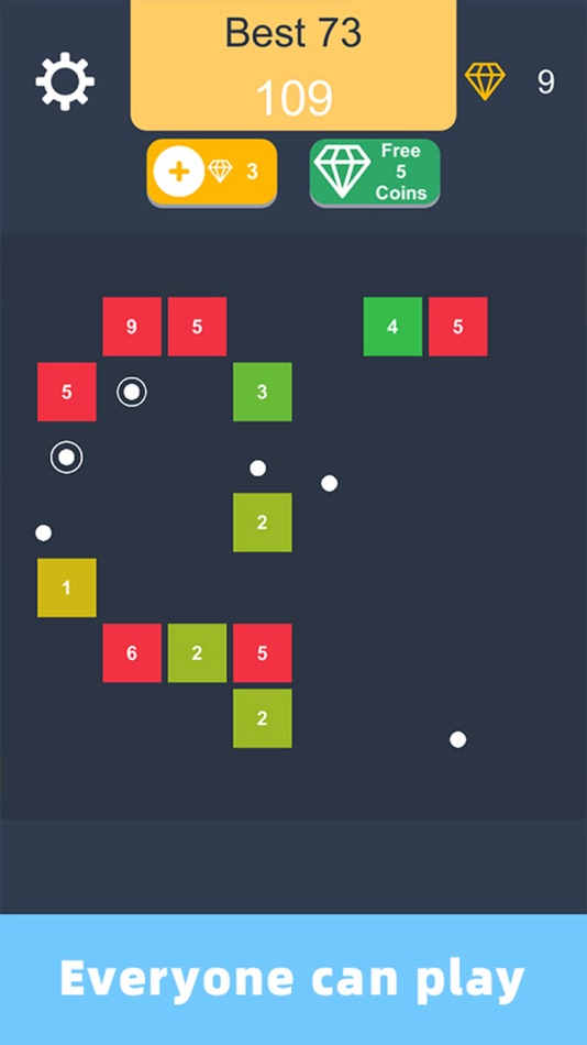 #3. BB Shot - Blocks VS Ball Chain (iOS) Podle: 晓杰 王
