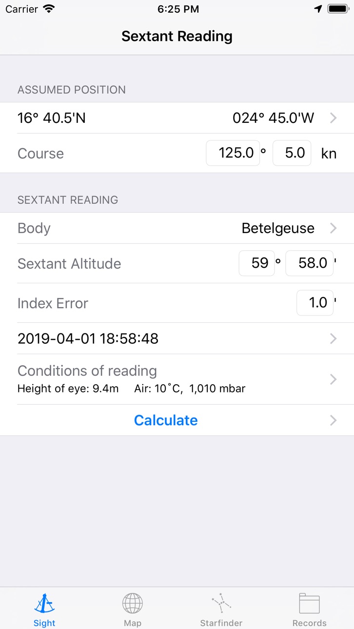 iPhone screenshot