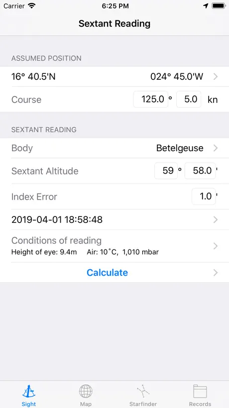 Celestial Navigation