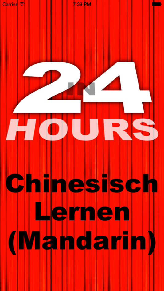 24 Stunden Chinesisch lernen - 4.0 - (iOS)