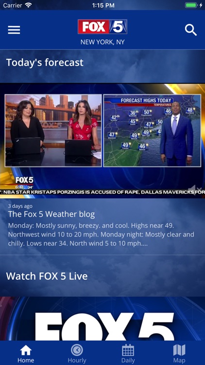 FOX 5: NY Weather & Radar