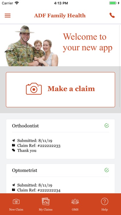 National ADF Family Health