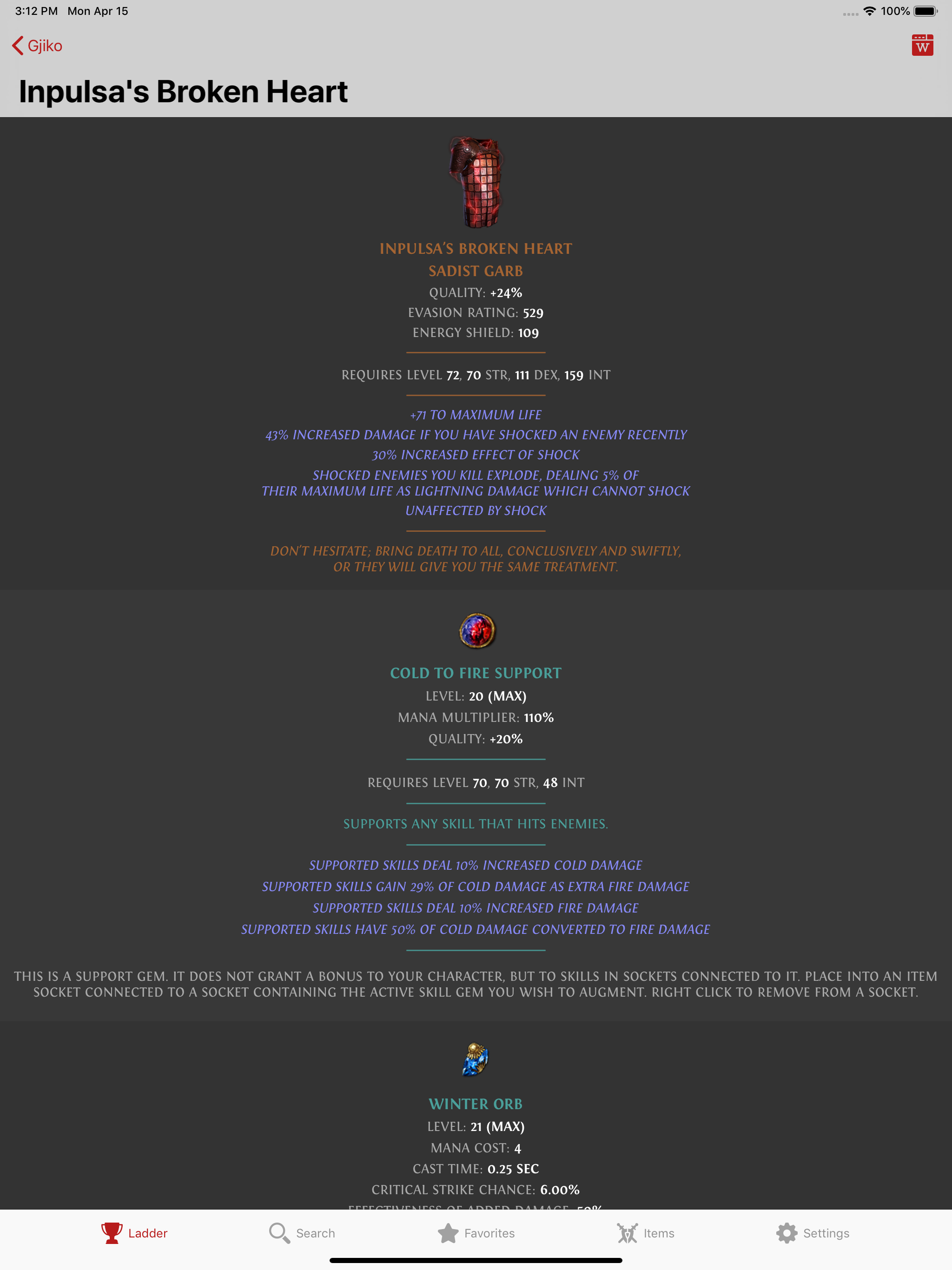 Exile Companion (PoE) screenshot 13