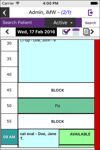 iMW Scheduler App screenshot 3