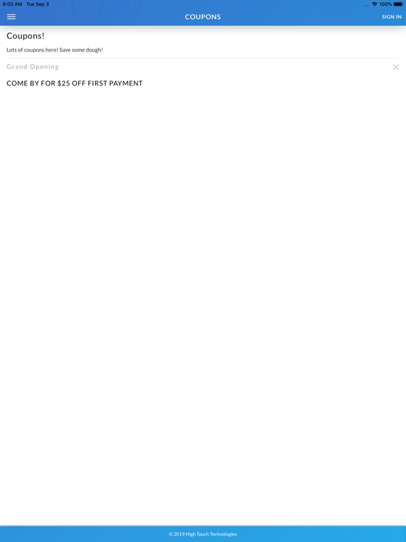 Bargain Center Customer Portal iPad screenshot 3 - Shopping app