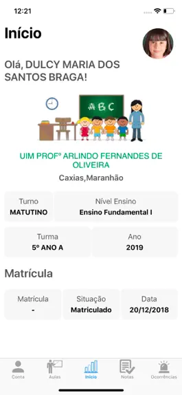 Game screenshot Diário Aluno apk