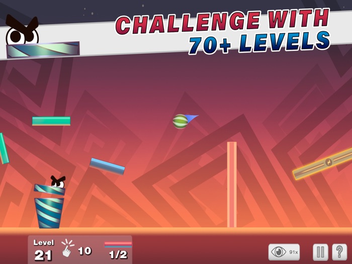 Trick Shot Puzzle Game